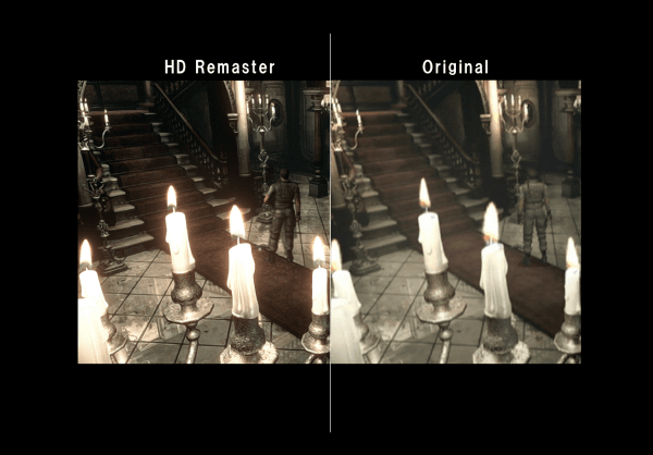 Resident Evil HD - Comparacion 2