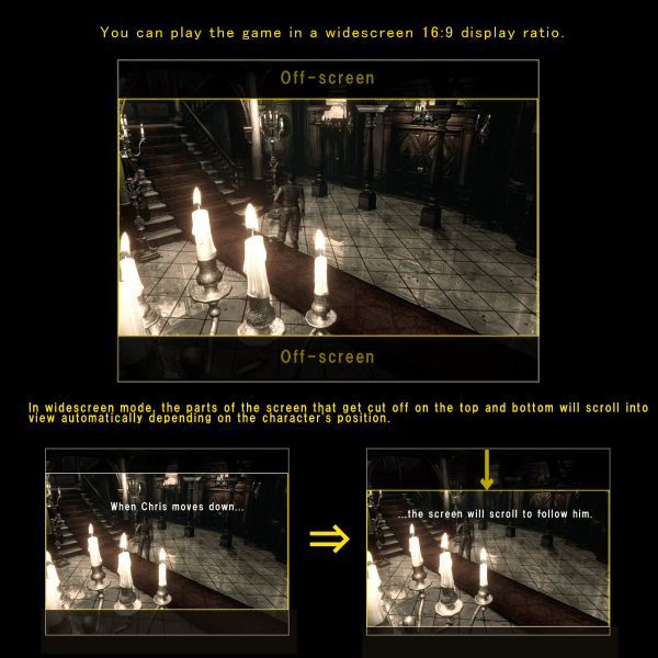 Resident Evil HD - camara